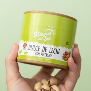 Dulce de Leche con Pistacho (500g) - Milagros del Sol