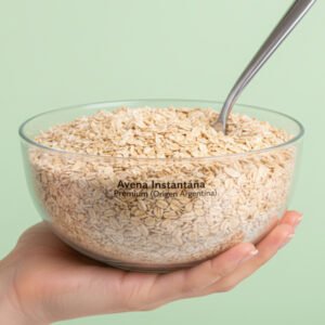 Avena Instantánea Premium Natural: Fibra Prebiótica para una Digestión Ligera y Piel Saludable (250g)